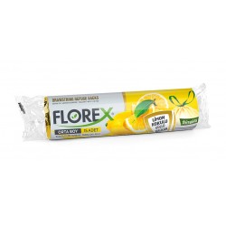 Florex Kokulu Büzgülü Büyük Boy Çöp Poşeti 10'lu Florex Kokulu Büzgülü Büyük Boy Çöp Poşeti 10'lu