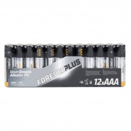 Forever Plus Alkalin İnce Pil 12'li