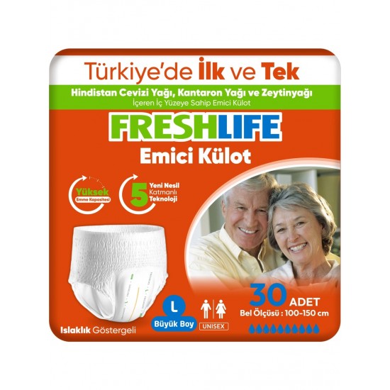 FRESHLIFE EMICI KULOT 30 LU LARGE