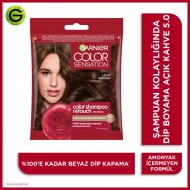 Garnier Color Shampoo Retouch Şampuan Kolaylığında Dip Boyası, Açık Kahve 5.0 Garnier Color Shampoo Retouch Şampuan Kolaylığında Dip Boyası, Açık Kahve 5.0