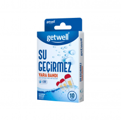 Getwell Su Geçirmez Yara Bandı 10 Adet Getwell Su Geçirmez Yara Bandı 10 Adet