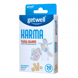 Getwell Yara Bandı Karma 20 adet Getwell Yara Bandı Karma 20 adet