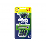 Gillette Blue3 Sensitive Kullan At Tıraş Bıçağı 6 Adet