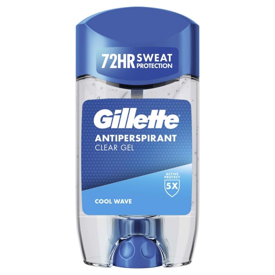 Gillette Clear Gel Cool Wave 70 Ml
