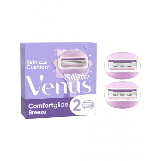 Gillette Venus Comfortglide Breeze 2 Adet Yedek Başlık Gillette Venus Comfortglide Breeze 2 Adet Yedek Başlık