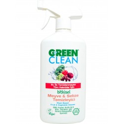 Green Clean 500 gr Meyve Sebze Temizleyici Bitkisel Formül ile Zararlı Kalıntıları Giderir Green Clean 500 gr Meyve Sebze Temizleyici Bitkisel Formül ile Zararlı Kalıntıları Giderir