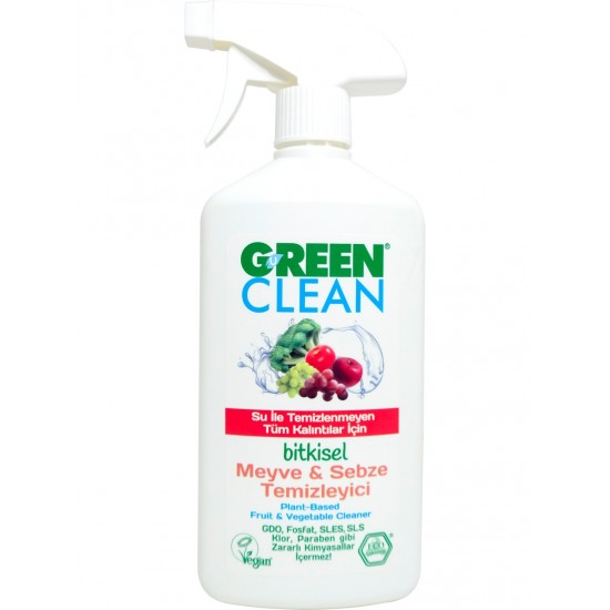 GREEN CLEAN SEBZE MEYVE TEM.500ML GREEN CLEAN SEBZE MEYVE TEM.500ML