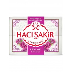 Hacı Şakir Kalıp Sabun Leylak 150 gr x 4 Hacı Şakir Kalıp Sabun Leylak 150 gr x 4