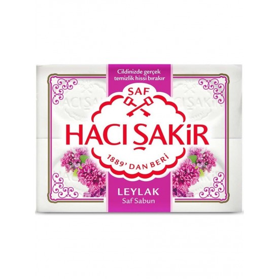 Hacı Şakir Kalıp Sabun Leylak 150 gr x 4 Hacı Şakir Kalıp Sabun Leylak 150 gr x 4
