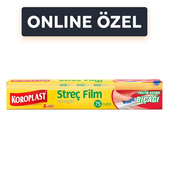 KOROPLAST STREC FILM 75 MT KAYAR BICAKLI KOROPLAST STREC FILM 75 MT KAYAR BICAKLI
