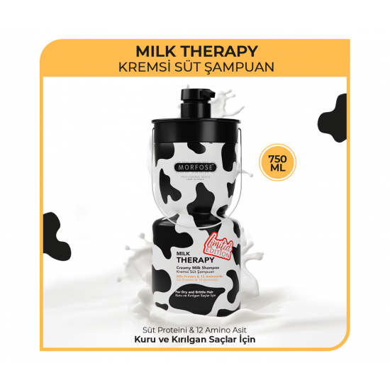 Morfose Şampuan Milk Therapy Limited Edition 750 ml