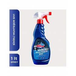 Nilem Sihirli Muhteşem Sıvı 1Lt Sprey Duşakabin ve Fayans Temizleyici Etkili Kullanım