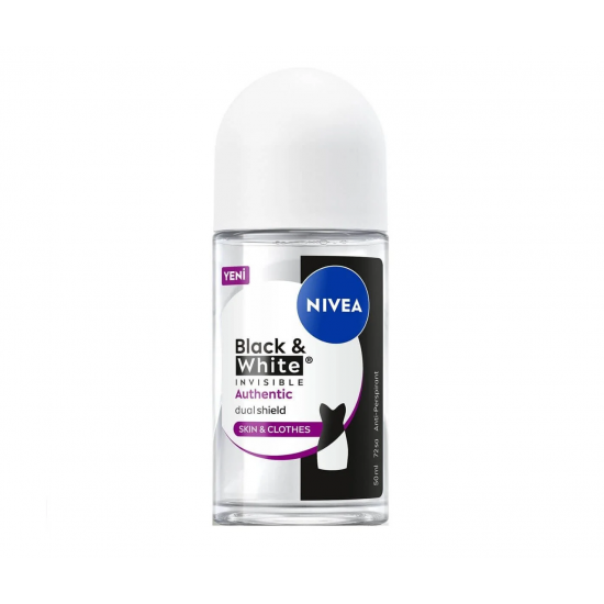 Nivea Deodorant Roll on Black and White Authentic Kadın 50 ml