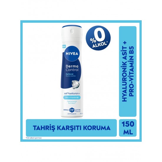 NIVEA DEO BAYAN DERMA CONTROL PRO-VITAMIN B5 150ML NIVEA DEO BAYAN DERMA CONTROL PRO-VITAMIN B5 150ML