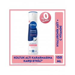 Nivea Kadın Sprey Deodorant Derma Control Natural TONE150 ml , Koltuk Altı Kararmasına Karşı, C Vitamini