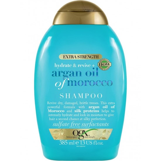 Ogx Argan Oil of Morocco Ekstra Güçlü Nemlendirici ve Canlandırıcı Şampuan 385ml Ogx Argan Oil of Morocco Ekstra Güçlü Nemlendirici ve Canlandırıcı Şampuan 385ml