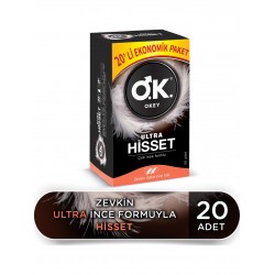 Okey Ultra Hisset 20 Li Ekonomik Prezervatif