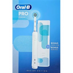 Oral-B Pro Şarjlı Diş Fırçası + Seyahat Kabı Oral-B Pro Şarjlı Diş Fırçası + Seyahat Kabı