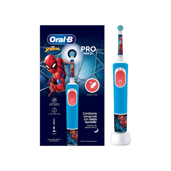ORAL-B SARJLI DIS FIRCASI SPIDERMAN