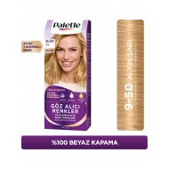 Palette Göz Alıcı Renkler Saç Boyası 9-50 Altın Sarı 