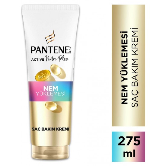 Pantene Nem Yüklemesi Saç Bakım Kremi 275 ml Tüm Saçlar İçin Besleyici Özellikte Pantene Nem Yüklemesi Saç Bakım Kremi 275 ml Tüm Saçlar İçin Besleyici Özellikte