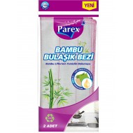 Parex Bambu Bulaşık Bezi 2'li Parex Bambu Bulaşık Bezi 2'li