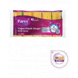Parex Bubble Sünger Düz 5'li Parex Bubble Sünger Düz 5'li