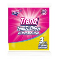 Parex Trend Temizlik Bezi 3'lü Paket Parex Trend Temizlik Bezi 3'lü Paket