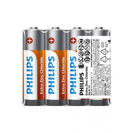 PHILIPS KALEM PIL AA 4 LU PHILIPS KALEM PIL AA 4 LU