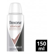 Rexona Clinical Protection Kadın Sprey Deodorant Invisible 150 ml Rexona Clinical Protection Kadın Sprey Deodorant Invisible 150 ml
