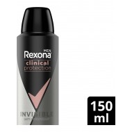 Rexona Men Clinical Protection Erkek Sprey Deodorant Invisible 150 ml