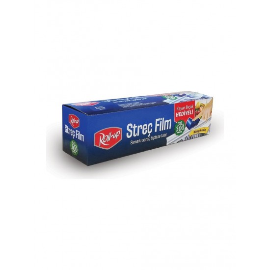 ROLL-UP STREC FILM 30X300 KAYAR BICAK HEDIYELI