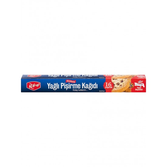 Roll-up Kesilmiş Pişirme Kağıdı 37cm x 42cm 16 Yaprak