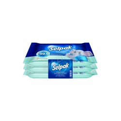 Selpak Antibakteriyel Islak Cep Mendili 3X15'LI