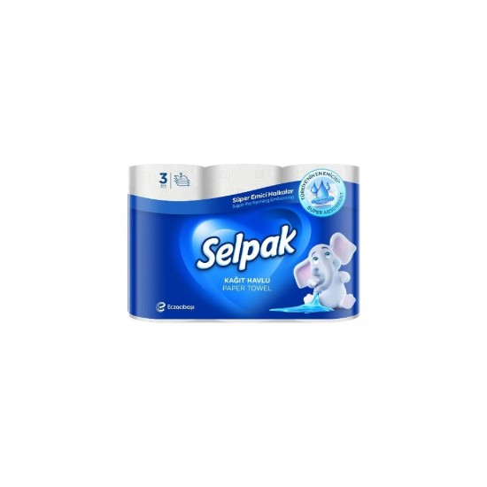 Selpak Kağıt Havlu 3'lü Selpak Kağıt Havlu 3'lü