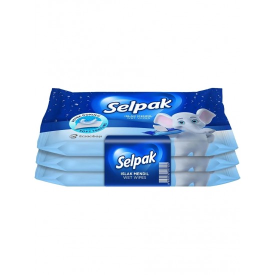 Selpak Klasik Islak Cep Mendili 3 x 15'li Selpak Klasik Islak Cep Mendili 3 x 15'li