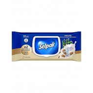 Selpak Organik Bambu Özlü & Badem Sütü Özlü Islak Mendil 50'li Selpak Organik Bambu Özlü & Badem Sütü Özlü Islak Mendil 50'li