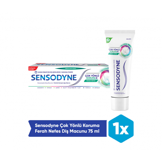 Sensodyne Diş Macunu Çok Yönlü Koruyucu ve Ferah Nefes 75 ml