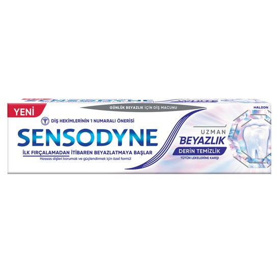 Sensodyne Uzman Beyazlık Derin Temizlik 75 Ml Sensodyne Uzman Beyazlık Derin Temizlik 75 Ml