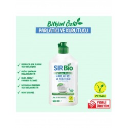 Sır Bio Bitkisel Özlü Bulaşık Makinesi Parlatıcı ve Kurutucu 500 ml Doğal İçerikli Vegan Ürün Sır Bio Bitkisel Özlü Bulaşık Makinesi Parlatıcı ve Kurutucu 500 ml Doğal İçerikli Vegan Ürün