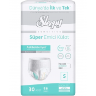 Sleepy Hasta Bezi Yetişkin Emici Külot S - Küçük - Small 30 Adet 