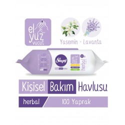 Sleepy Herbal Kişisel Bakım Havlusu 100 Yaprak