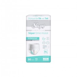 Sleepy Sensitive Antibakteriyel Emici Külot Xlarge 30 Adet