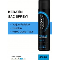Syoss Volume Lift Saç Bakım Spreyi 400 ml Hacim Verici ve Kalıcı Tutuş Sağlar