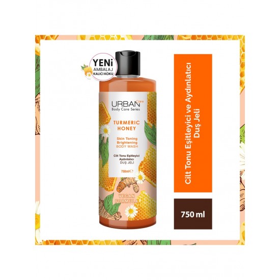 URBAN CARE DUS JELI TURMERIC 750 ML URBAN CARE DUS JELI TURMERIC 750 ML