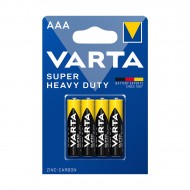 Varta Super Heavy Duty AAA İnce Kalem Pil 4'lü Paket (Çinko) Varta Super Heavy Duty AAA İnce Kalem Pil 4'lü Paket (Çinko)