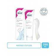 Veet Pure Tüy Dökücü Krem Hassas Ciltler 200 ml Veet Pure Tüy Dökücü Krem Hassas Ciltler 200 ml