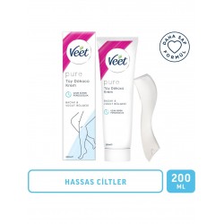 Veet Pure Tüy Dökücü Krem Hassas Ciltler 200 ml Veet Pure Tüy Dökücü Krem Hassas Ciltler 200 ml
