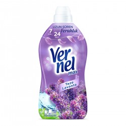 Vernel Max Konsantre Sıvı Çamaşır Yumuşatıcısı Taze Lavanta 1440 ml (60 Yıkama) Vernel Max Konsantre Sıvı Çamaşır Yumuşatıcısı Taze Lavanta 1440 ml (60 Yıkama)