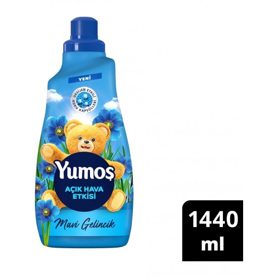 Yumoş Açık Hava Etkisi Mavi Gelincik Konsantre Yumuşatıcı 1440 ml